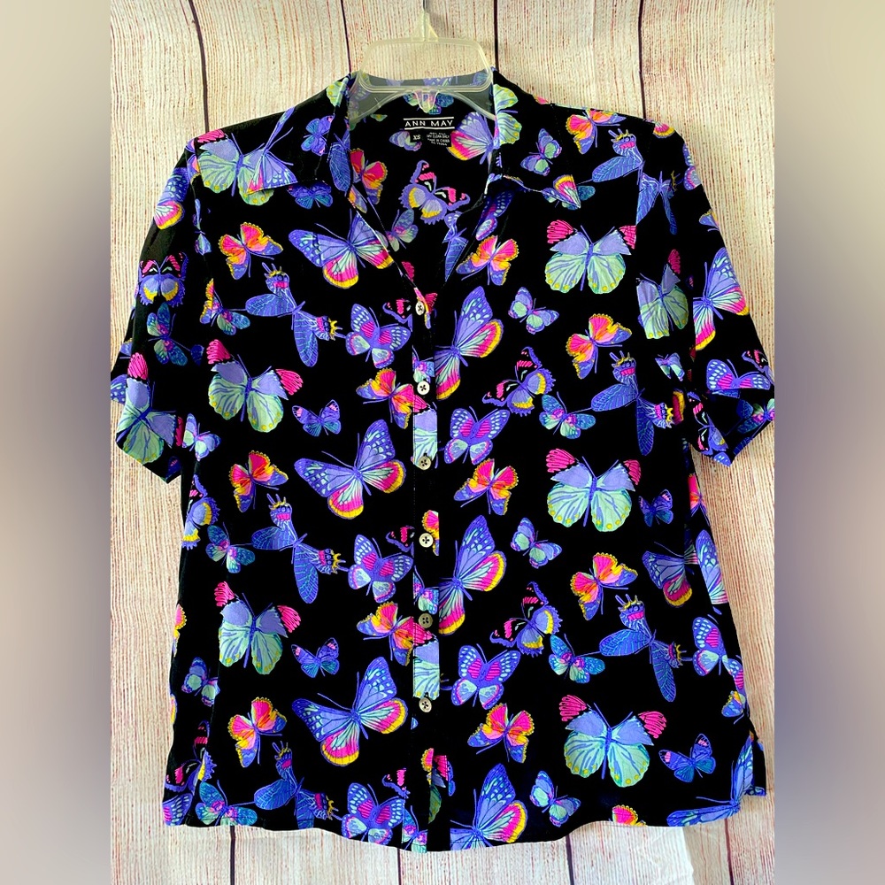 Ann May Silk Blouse